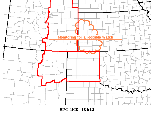 Mesoscale Discussion 613