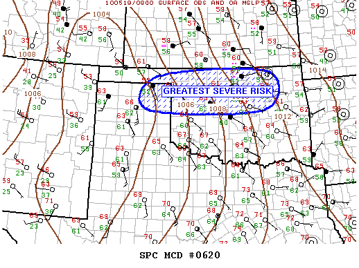 Mesoscale Discussion 620