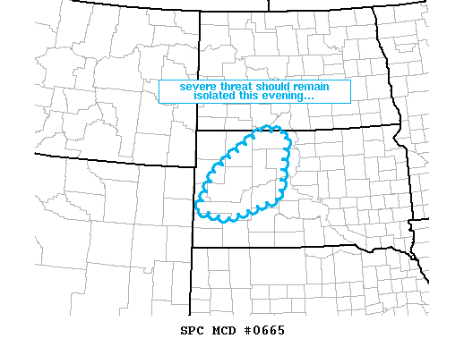 Mesoscale Discussion 665