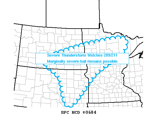 Mesoscale Discussion 684