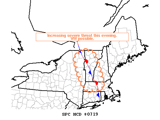 Mesoscale Discussion 719