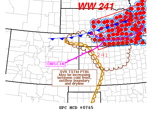 Mesoscale Discussion 765