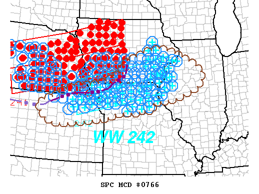 Mesoscale Discussion 766