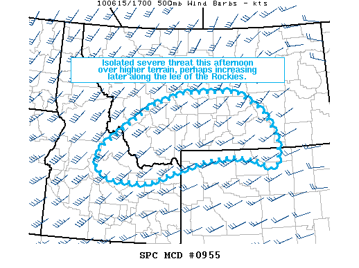 Mesoscale Discussion 955