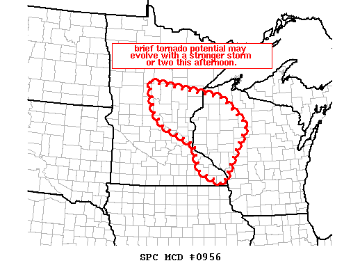 Mesoscale Discussion 956