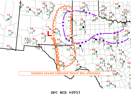 Mesoscale Discussion 957