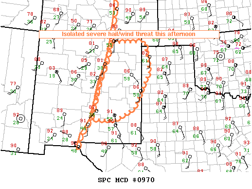 Mesoscale Discussion 970
