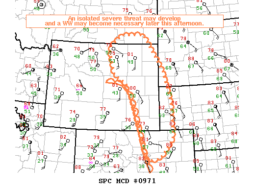 Mesoscale Discussion 971