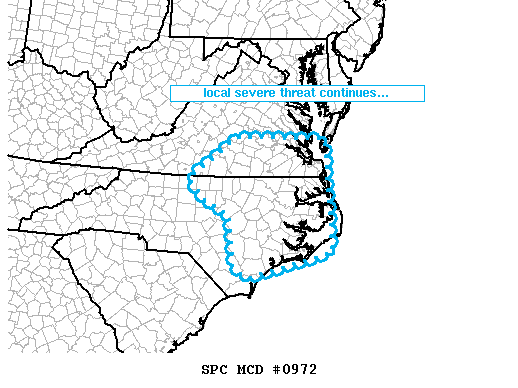 Mesoscale Discussion 972