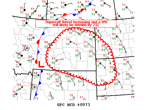 Mesoscale Discussion 973