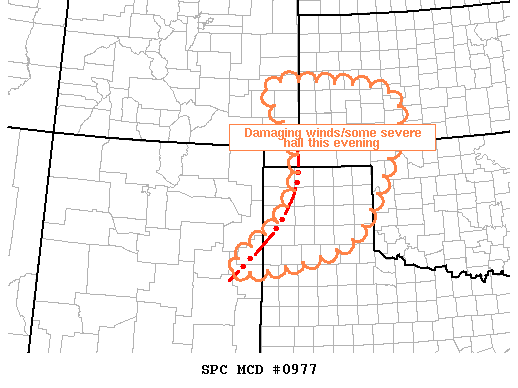 Mesoscale Discussion 977