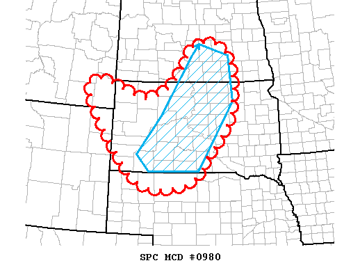 Mesoscale Discussion 980