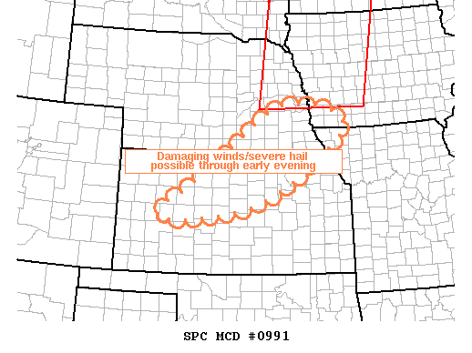 Mesoscale Discussion 991