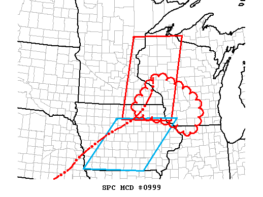 Mesoscale Discussion 999