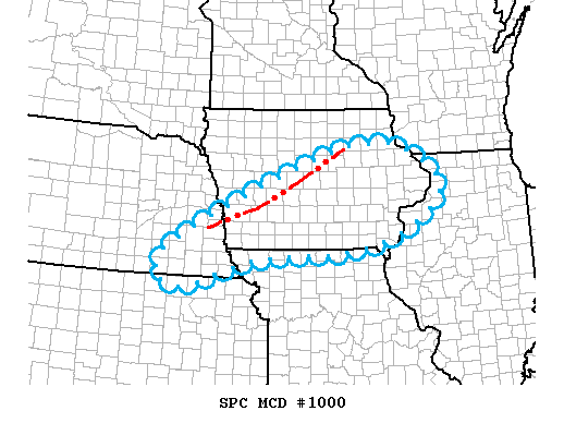 Mesoscale Discussion 1000