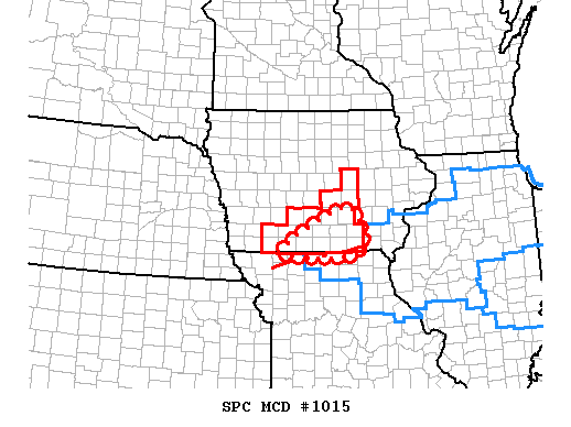 Mesoscale Discussion 1015