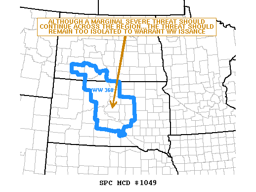 Mesoscale Discussion 1049
