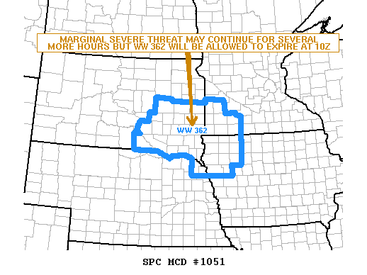 Mesoscale Discussion 1051