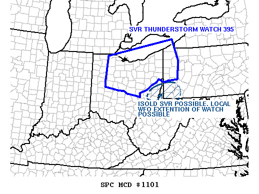 Mesoscale Discussion 1101