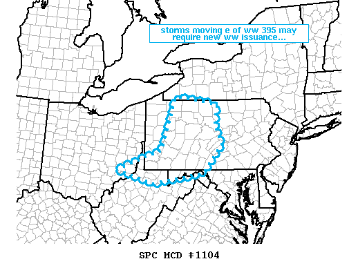 Mesoscale Discussion 1104