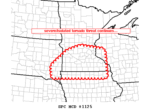 Mesoscale Discussion 1125