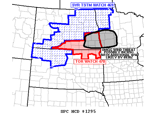 Mesoscale Discussion 1295