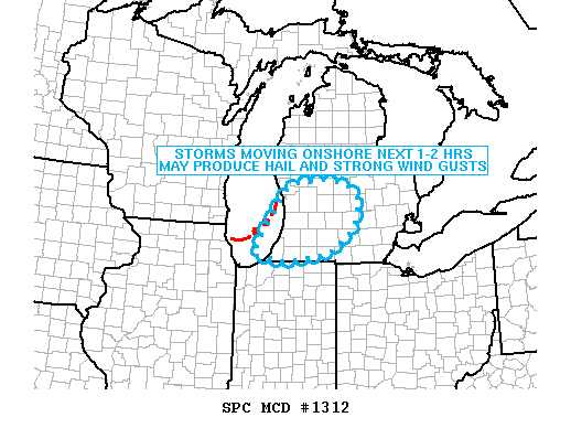 Mesoscale Discussion 1312