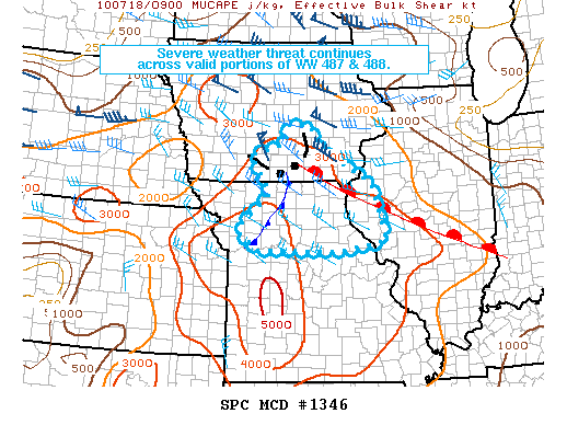 Mesoscale Discussion 1346