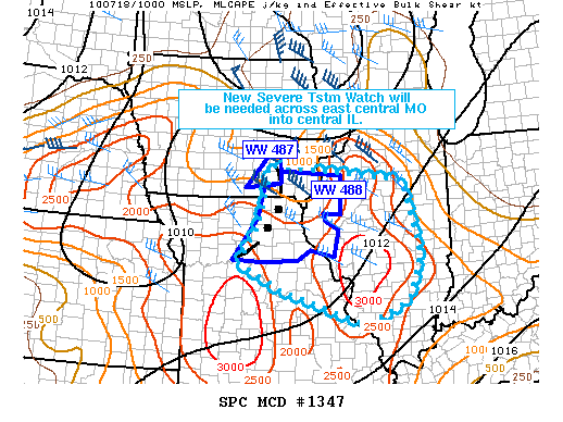 Mesoscale Discussion 1347