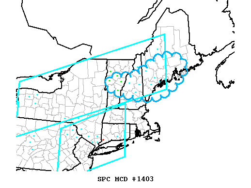 Mesoscale Discussion 1403