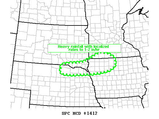 Mesoscale Discussion 1412