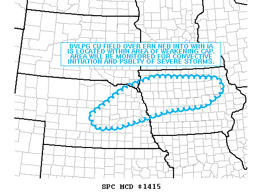 Mesoscale Discussion 1415