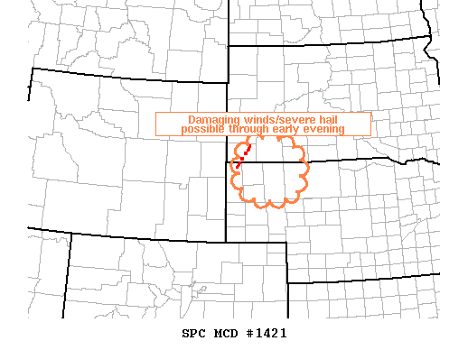 Mesoscale Discussion 1421