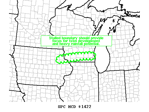 Mesoscale Discussion 1422
