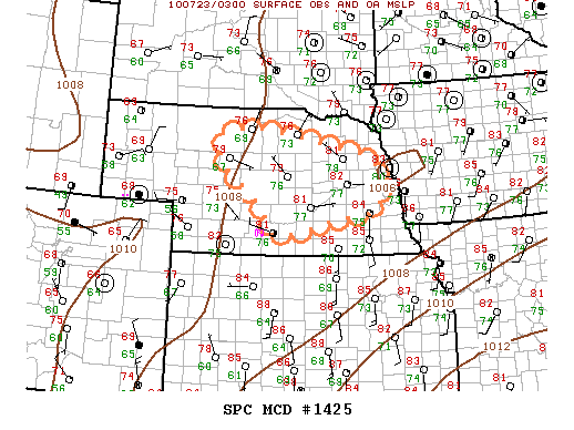 Mesoscale Discussion 1425