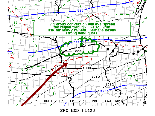 Mesoscale Discussion 1428