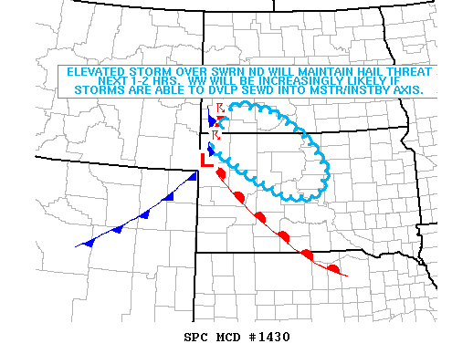 Mesoscale Discussion 1430