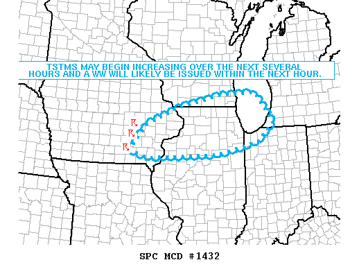 Mesoscale Discussion 1432