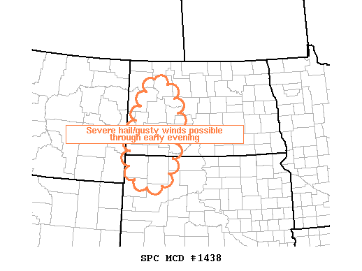 Mesoscale Discussion 1438