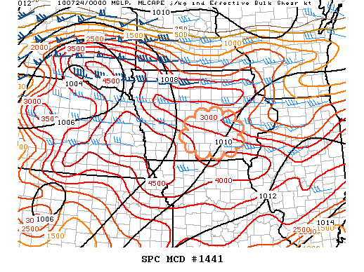 Mesoscale Discussion 1441