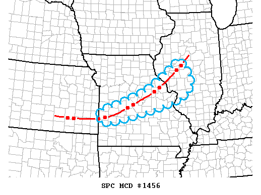 Mesoscale Discussion 1456