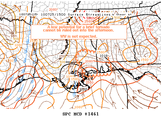 Mesoscale Discussion 1461