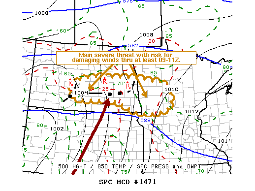 Mesoscale Discussion 1471
