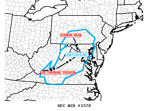 Mesoscale Discussion 1570