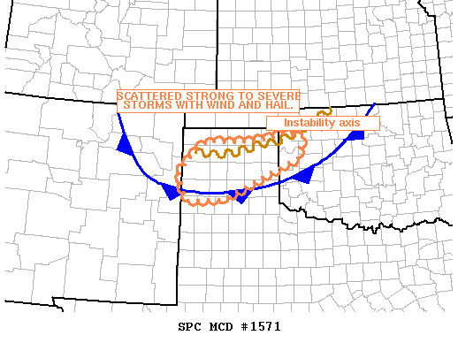 Mesoscale Discussion 1571