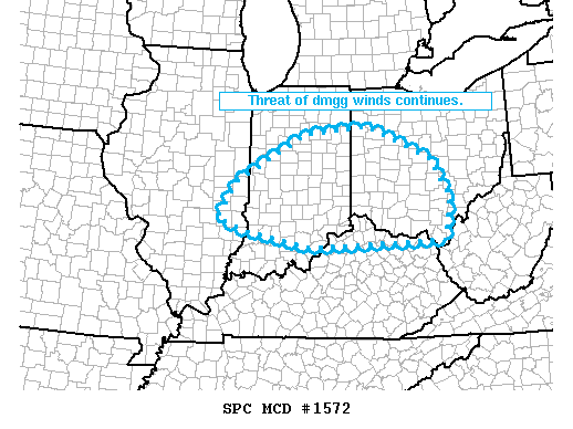 Mesoscale Discussion 1572