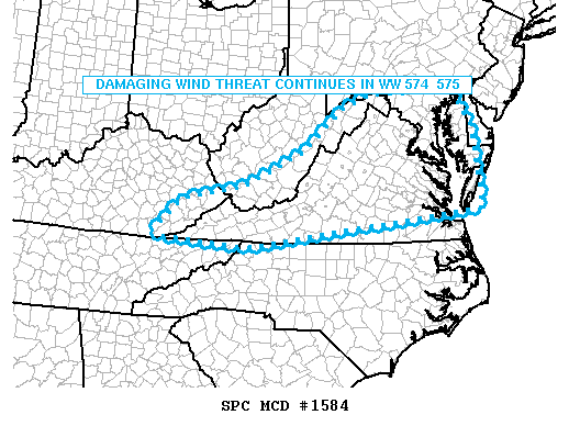 Mesoscale Discussion 1584