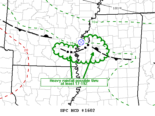 Mesoscale Discussion 1602