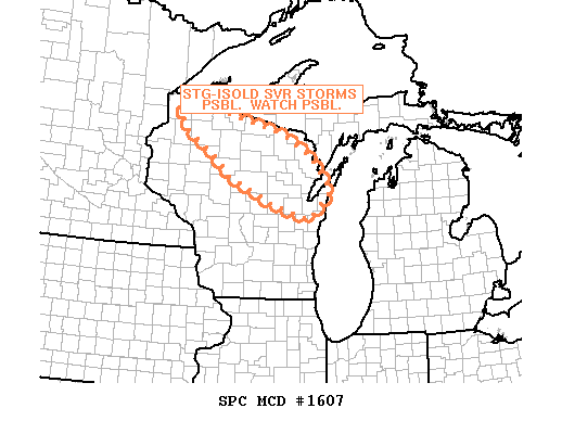 Mesoscale Discussion 1607