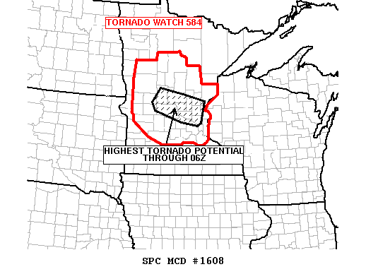 Mesoscale Discussion 1608